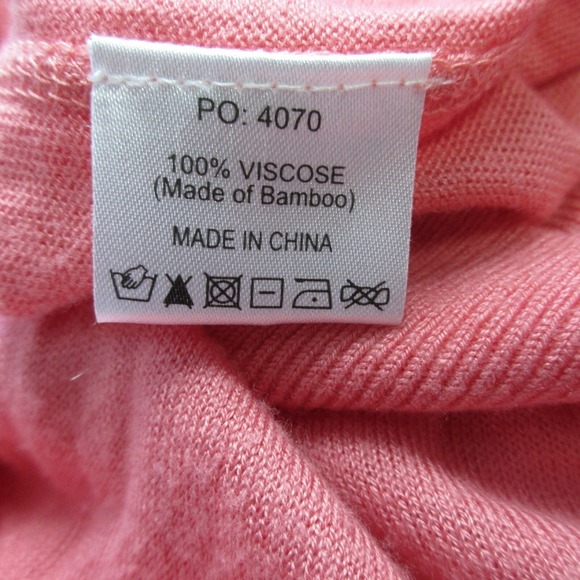 Seraphine Rebecca Women Bamboo Maternity Sweater 6 Pink Viscose Nursing Snap 254 - Picture 3 of 9
